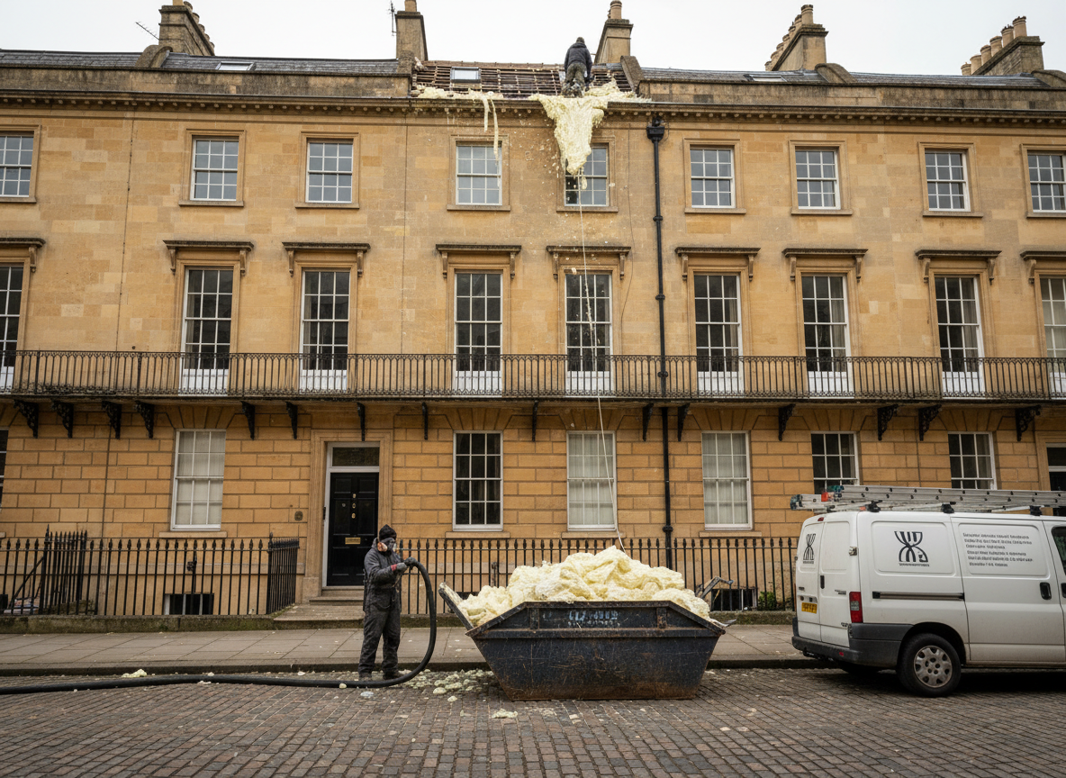 Cost Factors for Spray Foam Removal in Bath Terraced Properties