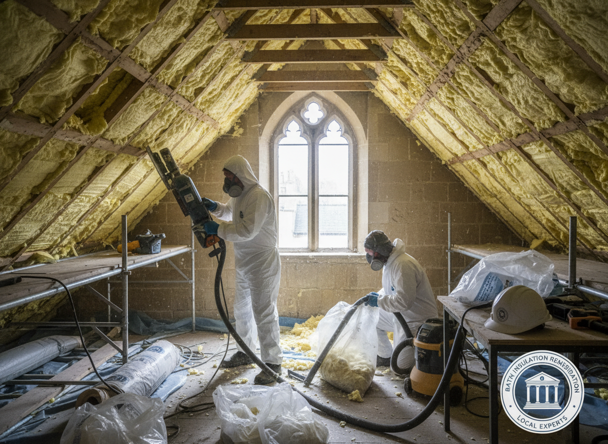 Spray Foam Removal by SafeSurface Solutions in Bath, Somerset