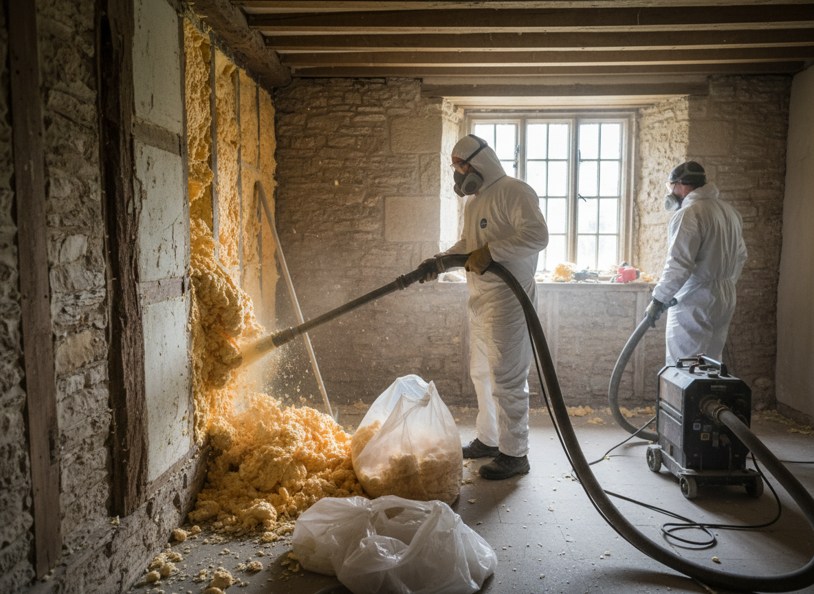 24/7 Spray Foam Removal in Bath, Somerset