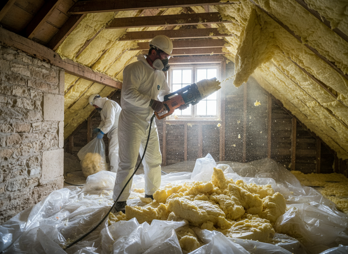 Spray Foam Removal in Keynsham
