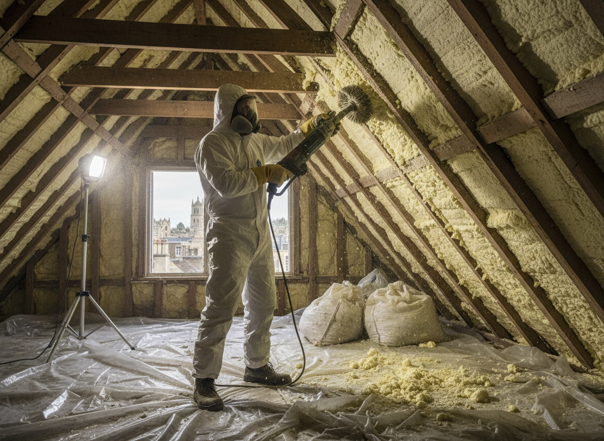 Thermal Spray Foam Removal in Bath, Somerset